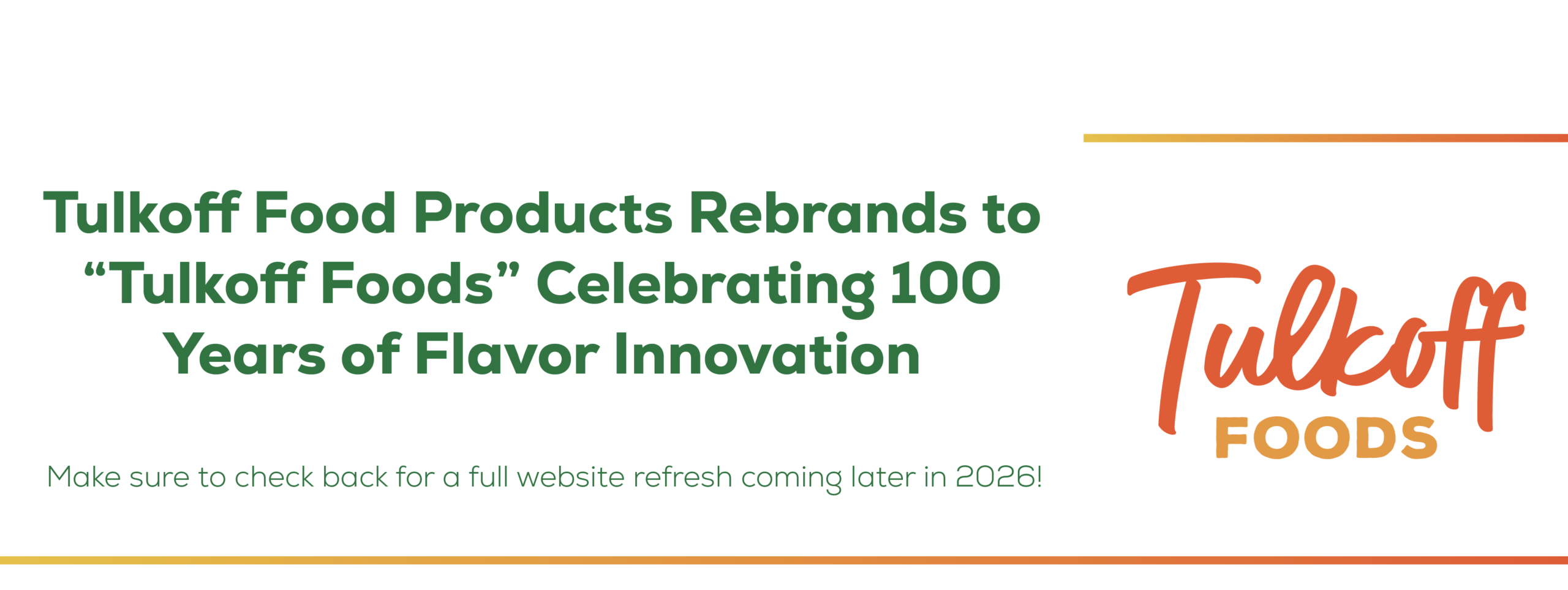 Tulkoff Food Products Inc